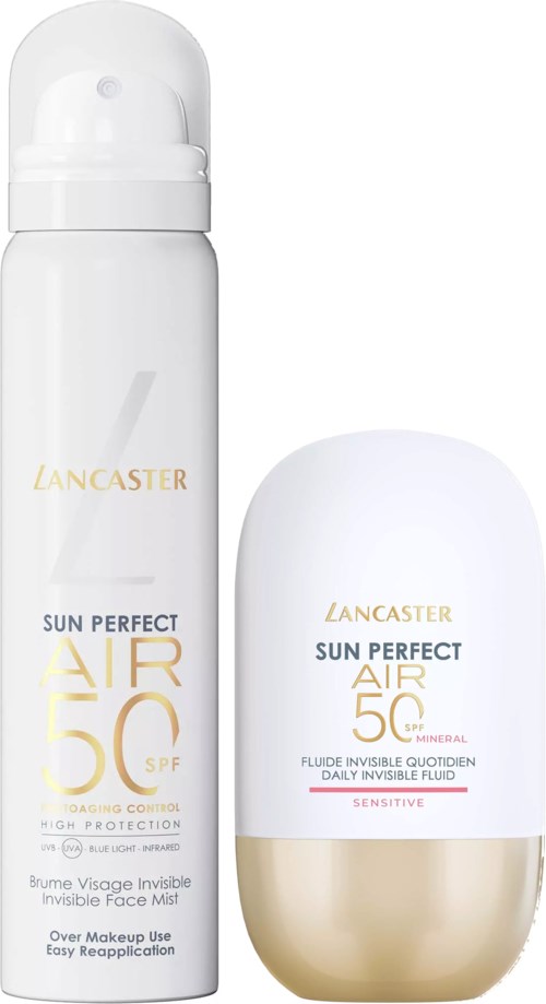 Lancaster Sun Perfect AIR  Sensitive SPF50 Bundle Fluid 40 ml & Face Mist 75 ml