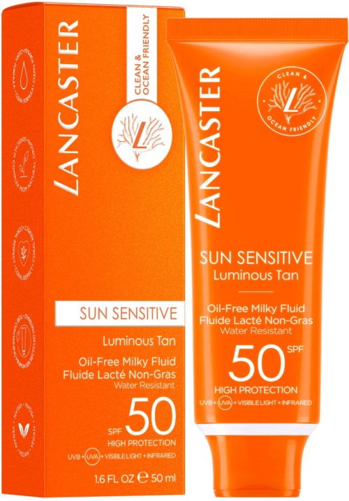 Lancaster Sun Sensitive Oil-Free Milky Fluid SPF50 High Protection 50 ml