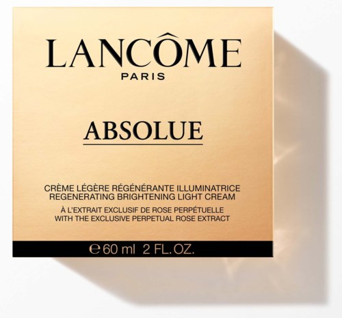 Lancôme Absolue lätt kräm med rotextrakt, 60 ml, återställer och lyser upp huden.