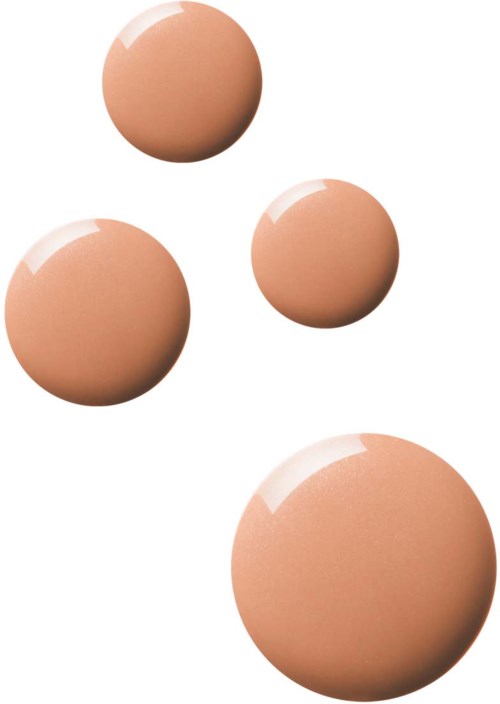 Five large brown eggs with shiny shells arranged vertically. They are against a white background.