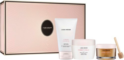 Laura Mercier Holiday Set Delicious & Decadent Ambre Vanille Collection