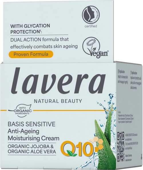 Lavera Basis Sensitiv  Q10 Anti-Ageing Moisturising Cream 50 ml