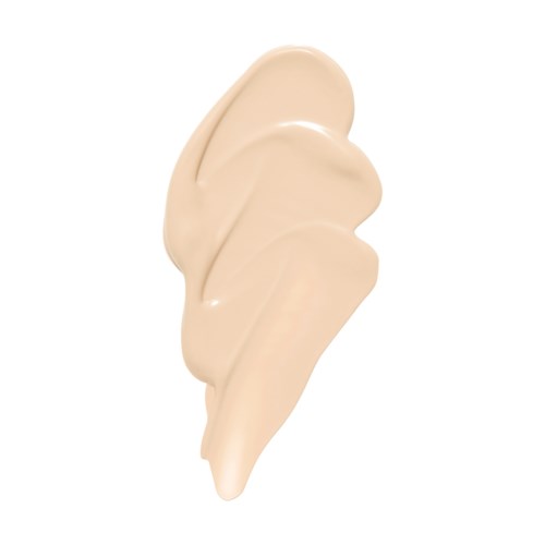 Cream-colored, thick, and creamy texture, looks like a dollop or swirl of cosmetic or skincare product.