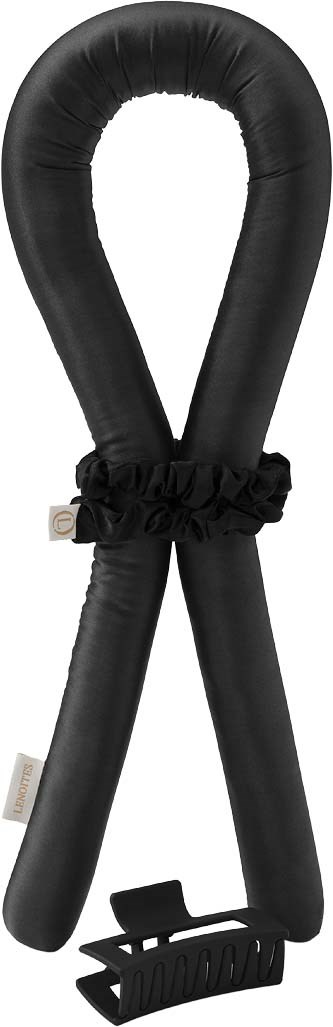 A black safety harness with a seatbelt buckle and a versatile loop for securing objects.