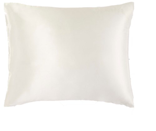 Lenoites Mulberry Silk Pillowcase 50x60 cm White