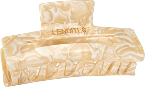 Marble-patterned soap with the word "LENOITES" on it.