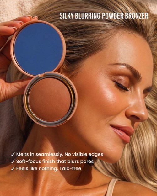 Lenoites Silky Blurring Powder Bronzer Light to Medium