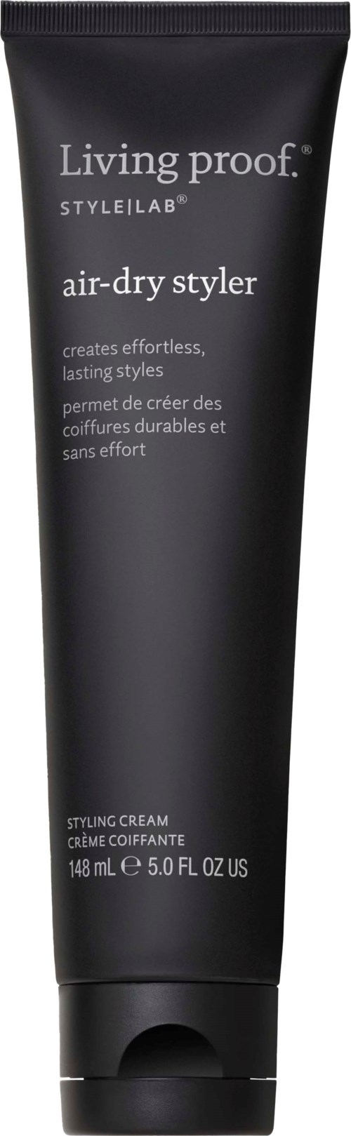 Mustan putkilon Living proof air-dry styler hiusmuotoilukreemiä, 148 ml, erinomaisiin, kestoviin kampauksiin.
