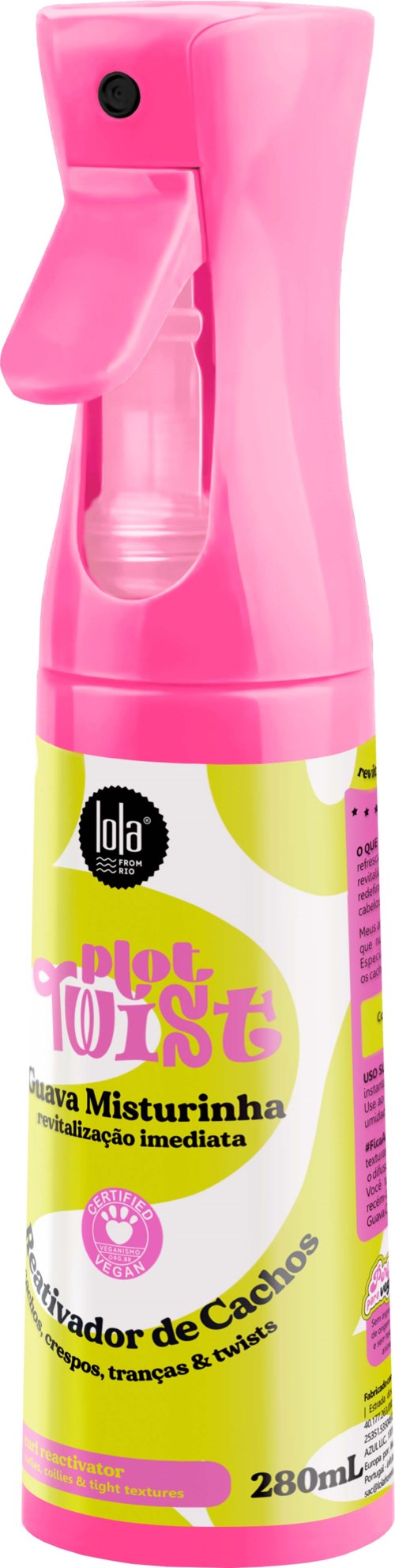 Pinkki suihkepullo, käytetään lemmikkien ulosteiden ja virtsan poistamiseen, etiketti keltainen ja pinkki.