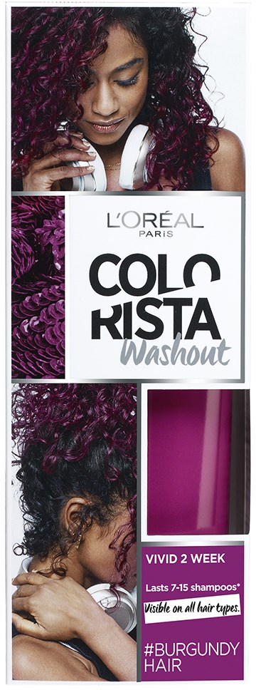 Loreal Paris Colorista Washout Burgundyhair 11