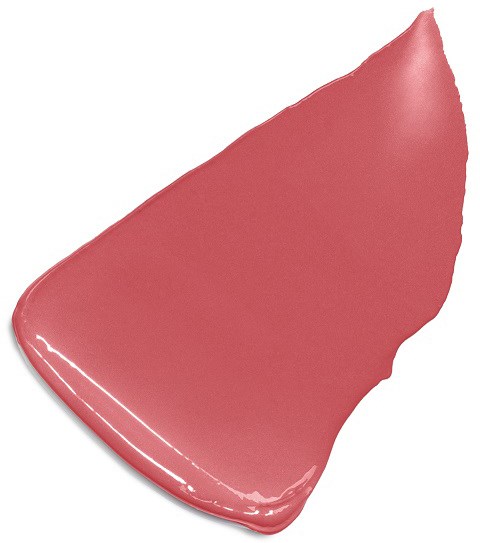 Herkullinen, pyöreä, vaaleanpunainen meikkisieni, jossa on vino reuna sekoittamista ja levittämistä varten.