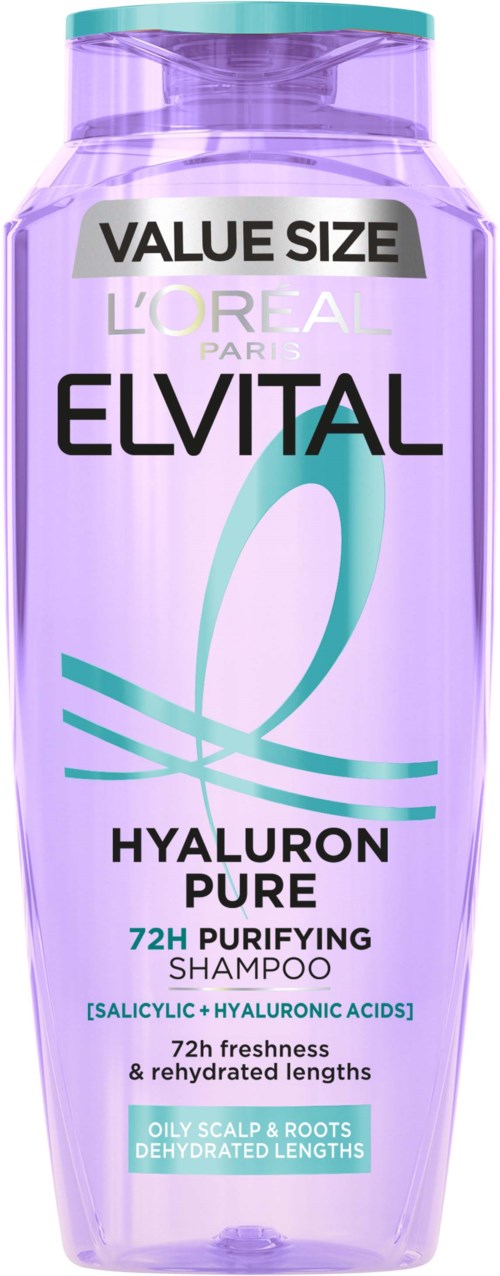 L'Oréal Paris Elvital Hyaluron Pure Purifying Shampoo 500 ml