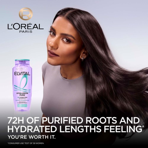 Loreal Paris Elvital Hyaluron Pure Shampoo 250 ml