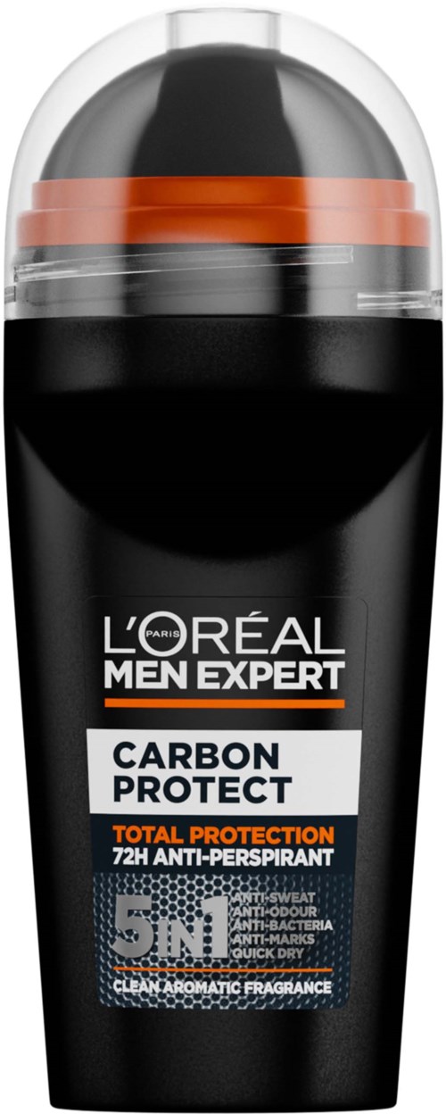 Loreal Paris Men Expert Carbon Protect Total Protection 72H Anti-Perspirant Deodorant Roll On 100 ml