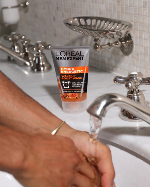 L'Oréal Paris Hydra Energetic Men Expert Wake Up Boost Wash 100 ml