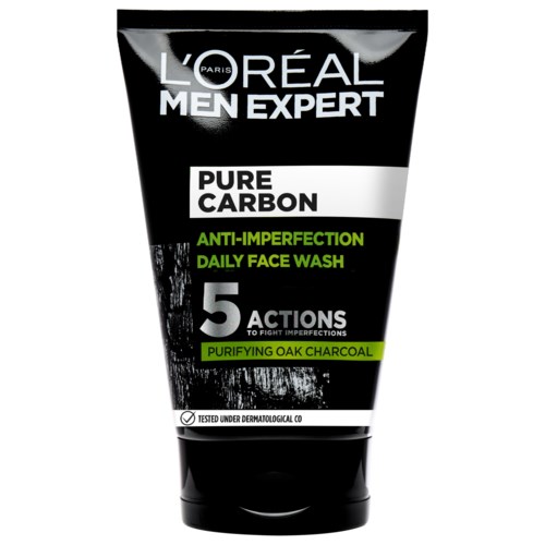 L'Oréal Paris Pure Carbon Men Expert Anti-Imperfection Daily Face Wash 100 ml