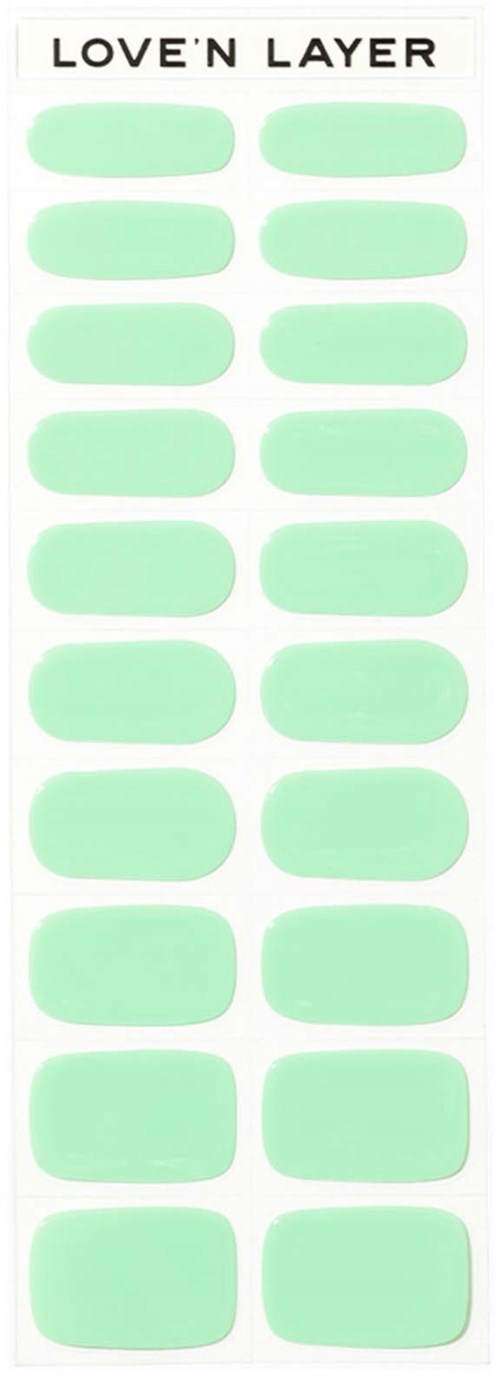 Illustration showing different layers of love, with each layer labeled and colored in light green.