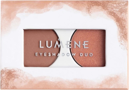 Lumene Bright Eyes Eyeshadow Duo  4 Fresh Autumn