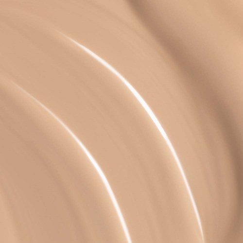 Zachte beige achtergrond met gebogen witte lijnen en zachte schaduwwerking, creëert een zachte abstracte look.