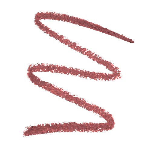 A red, zigzag, crayon-like line on a white background.
