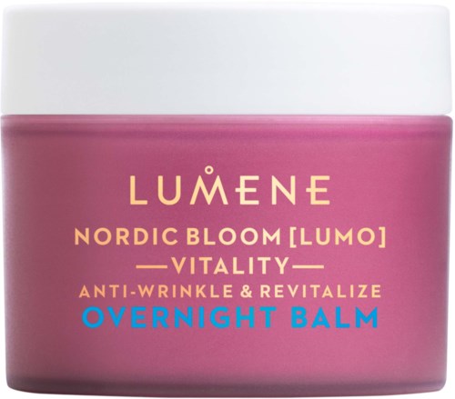 Dit is een potje Lumene Nordic Bloom Night Balm voor rimpels verminderen en huidverjonging.