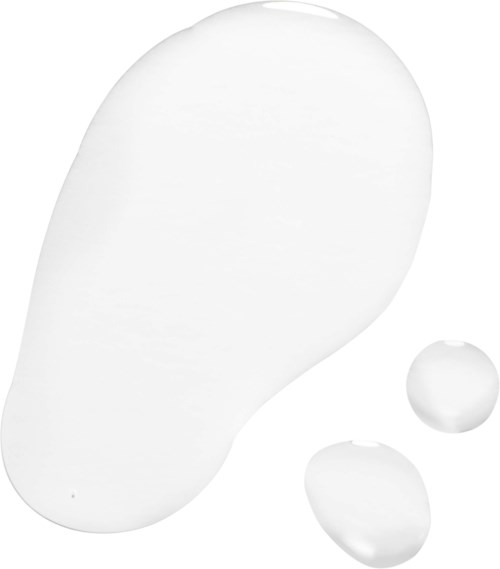 Twee witte eieren en een groot wit ovaal voorwerp.