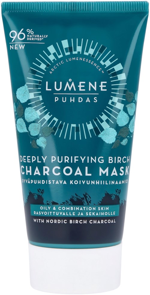 Lumene Puhdas Deeply Purifying Birch Charcoal Mask 75 ml