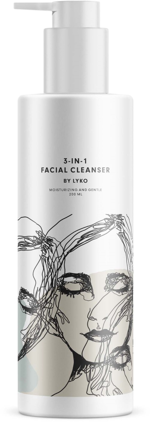 By Lyko Foaming Facial Cleanser 3 in 1 200 ml