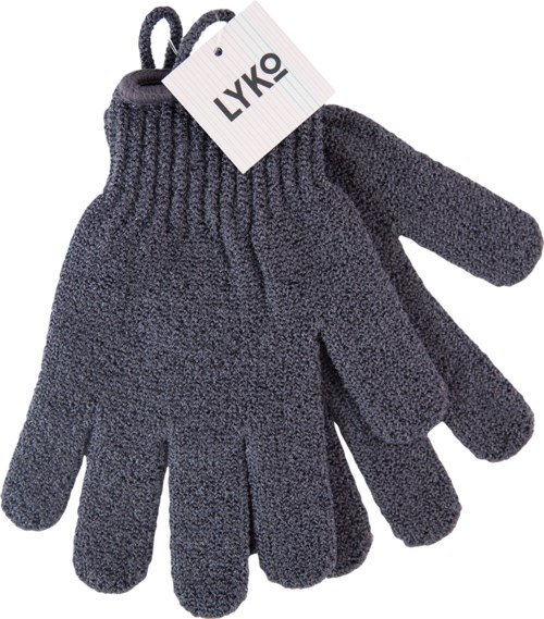 By Lyko Scrub Glove Grey