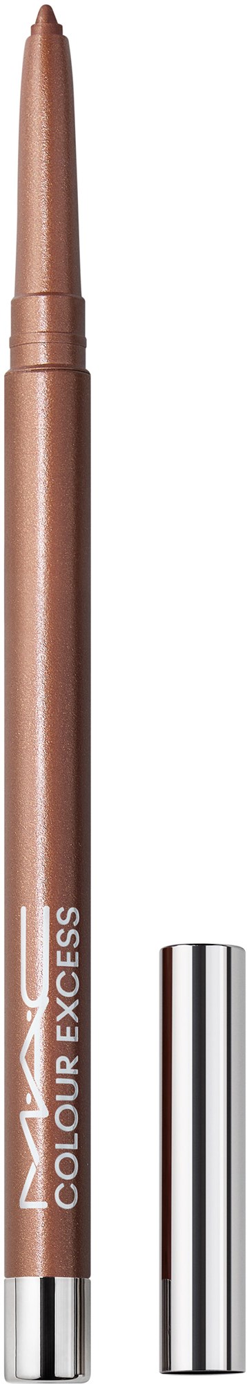 A brown lipstick with a silver cap and the brand name 'DARK' written on it.