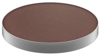 A round brown object with a white edge, likely a chocolate cookie or biscuit.