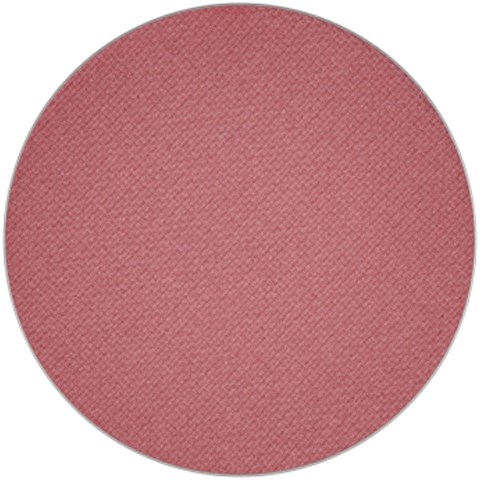 En rund rouge med matt finish.