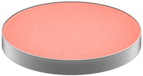 A round, flat disc with a pinkish-orange surface and gray edge. It looks like a platform or a wheel.