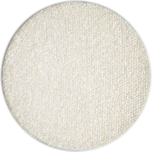 A white round powder in a container, looks fine and smooth.