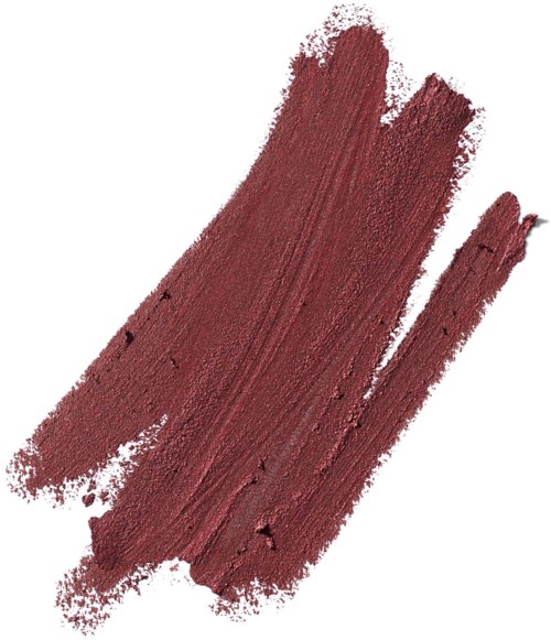 Rødt leppestift eller lip gloss prøve på hvit bakgrunn.