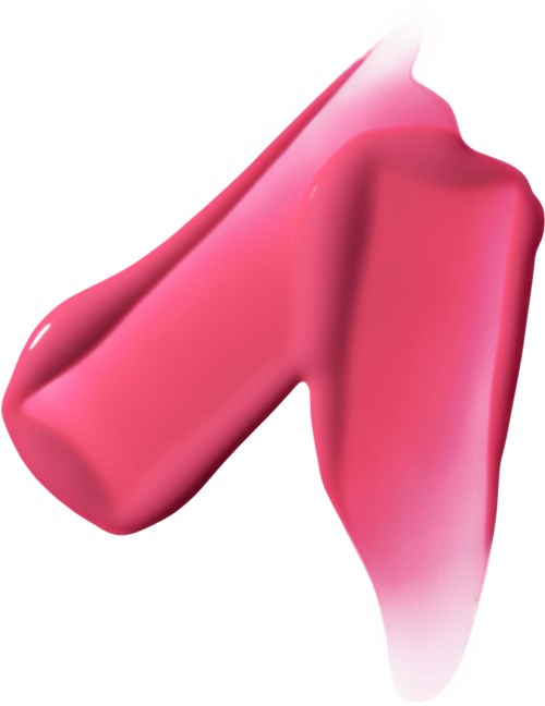 Ett rosa suddgummi formad som siffran ett.