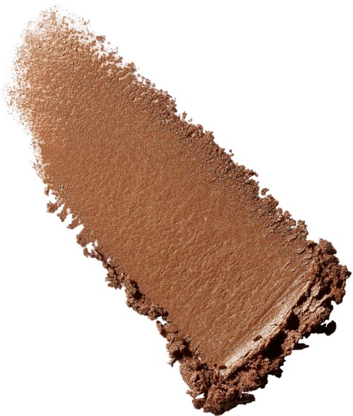Dies ist ein braunes Pulver, wahrscheinlich Make-up- oder Kosmetikprodukt, in diagonaler Form.
