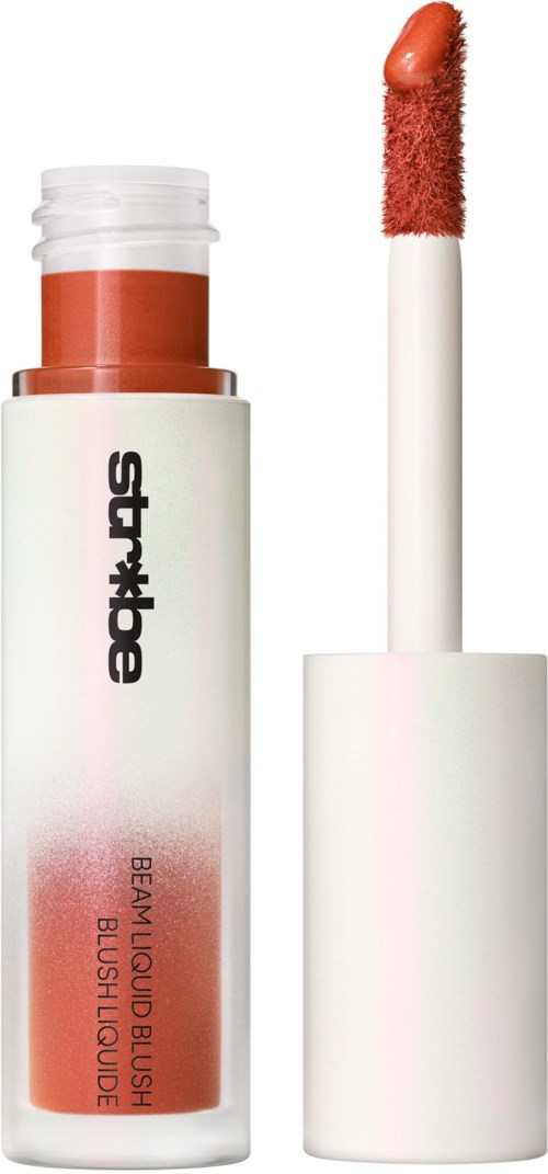 Lip gloss with a sponge applicator and a white case, labeled SPF 40+.