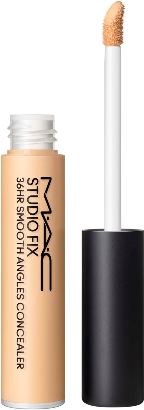Concealer stick with an attached applicator, labeled MAC Studio Fix. No visible background or additional details.