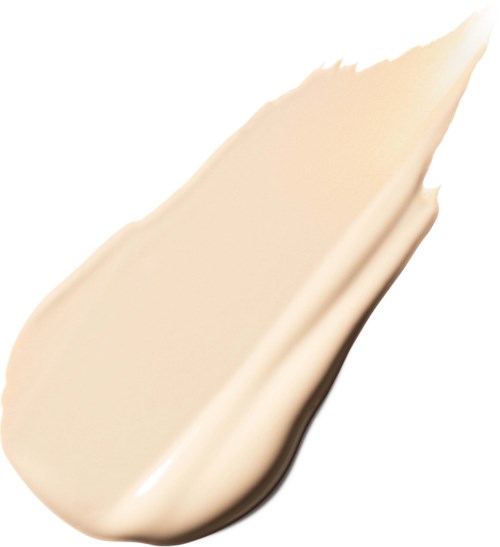 A creamy, thick substance on a white background, possibly a skincare or cosmetic product.