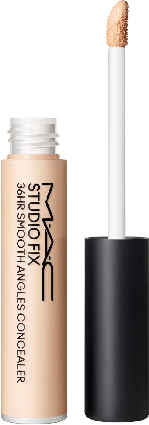 MAC concealer tube with a wand applicator, labeled 'Studio Fix 24H Smooth.'