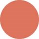 A solid round orange shape on a white background.