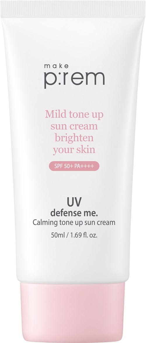 Make P:rem UV defence me. Calming Tone Up Sun Cream 50 ml