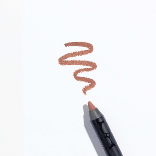 En illustration visar en bruns crayon som ritar en spiral på vitt papper.