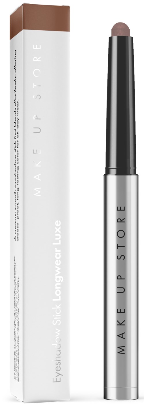 Make Up Store Longwear -silmäkynän tuki ja sävy, näkyvissä pakkaus ja applicator.