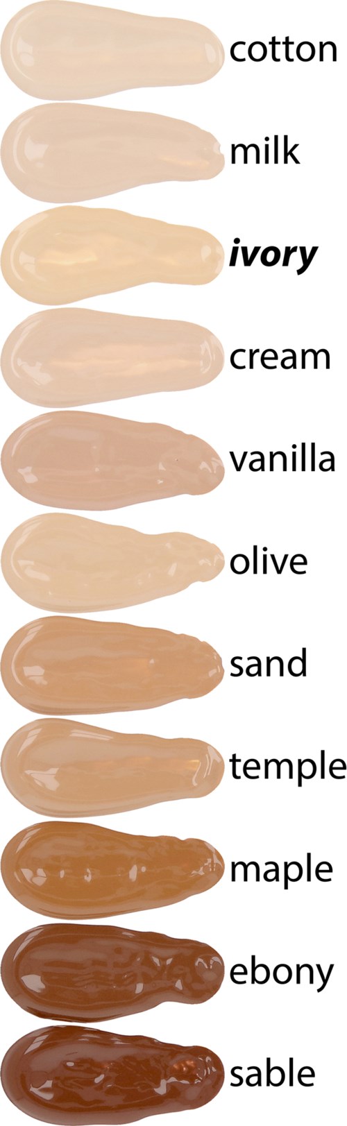 Make Up Store Soft Touch Foundation Ivory