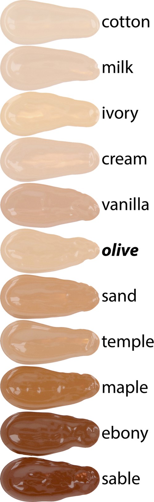 Make Up Store Soft Touch Foundation Olive