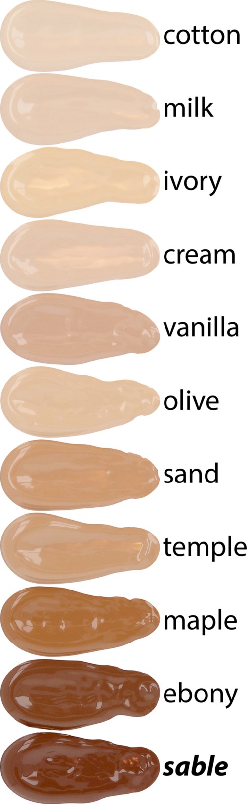 Make Up Store Soft Touch Foundation Sable