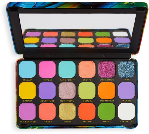 Revolution Beauty London Forever Flawless Eyeshadow Palette Bird of Paradise