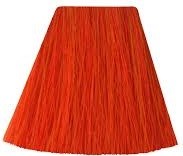 A red lampshade with a simple, classic shape and textured fabric. It appears to be a ceiling or table lamp cover.